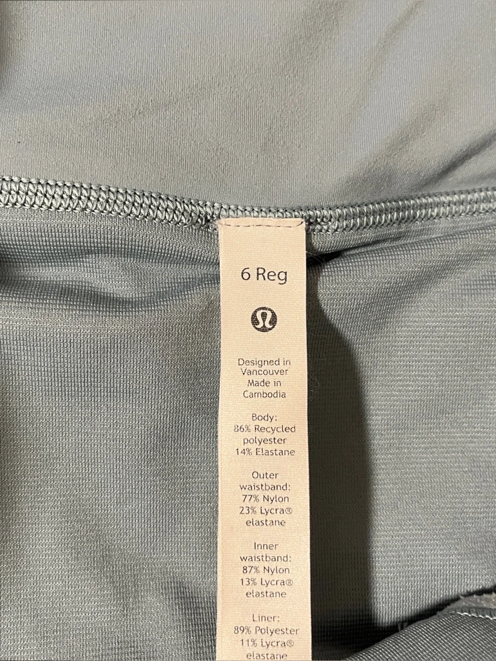 Lululemon Speed Up shorts